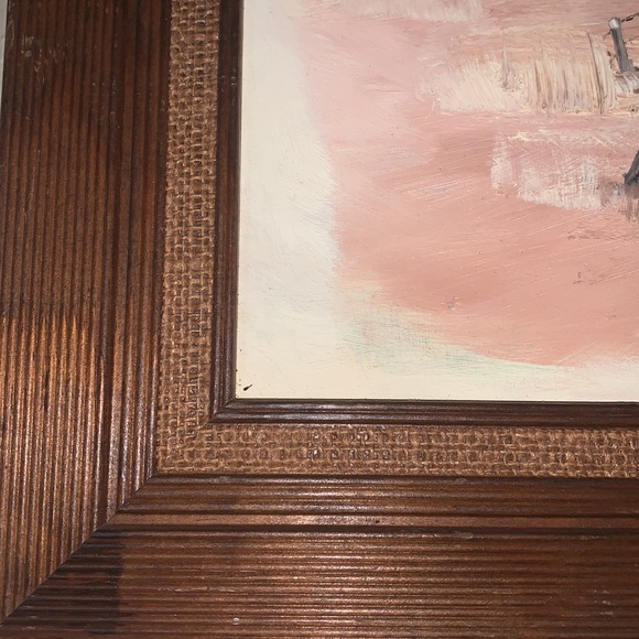 Original oil Landscape painting Barn - Picture 2 of 7